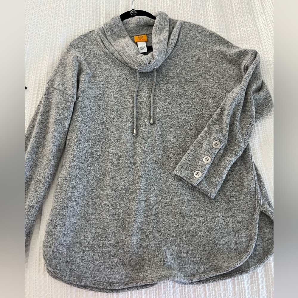 Ruby Rd Gray Women's Sweater